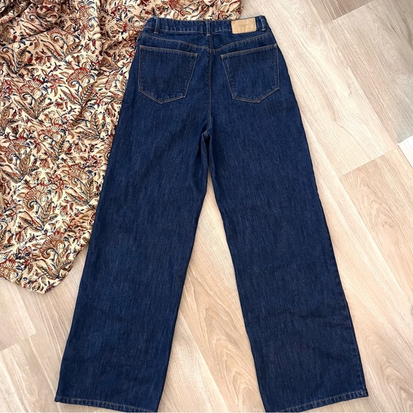 High Waisted Wide Leg Jeans (size 28) - Picture 1 of 4